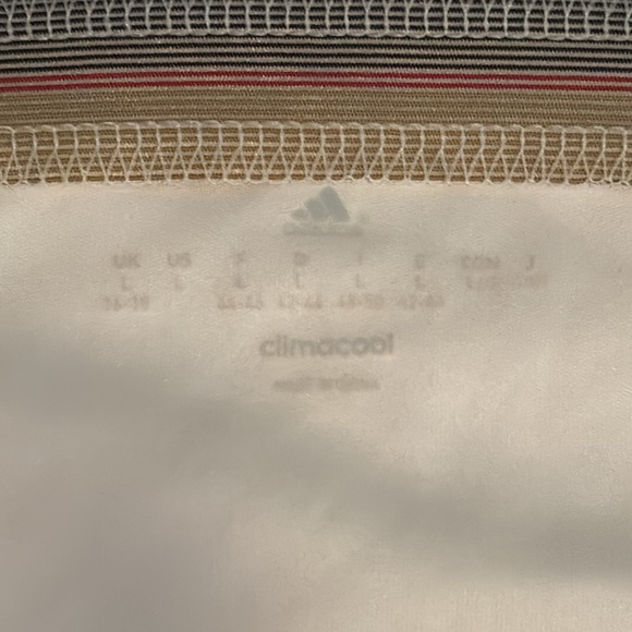 Adidas Climacool Men's Large Germany’s FIFA2014 v-neck white t-shirt/jersey - Picture 10 of 14